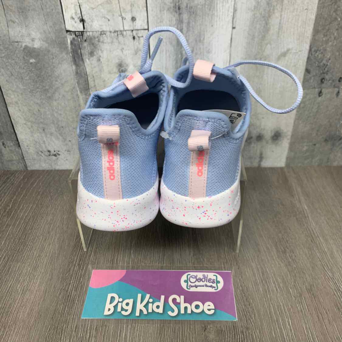 Size 4 Blue/Pink Sport Brand Sneakers