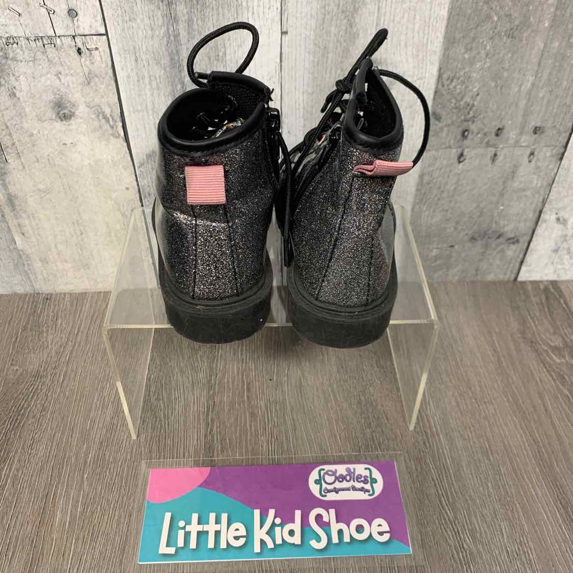 Size 6 Black/Silver B Brand Boots