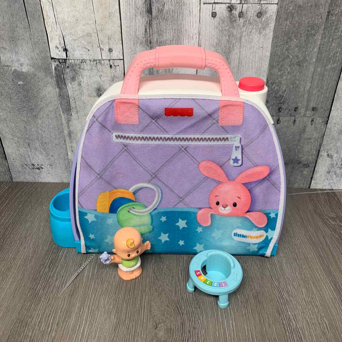 Fisher Price Purple/Blue Little People Set