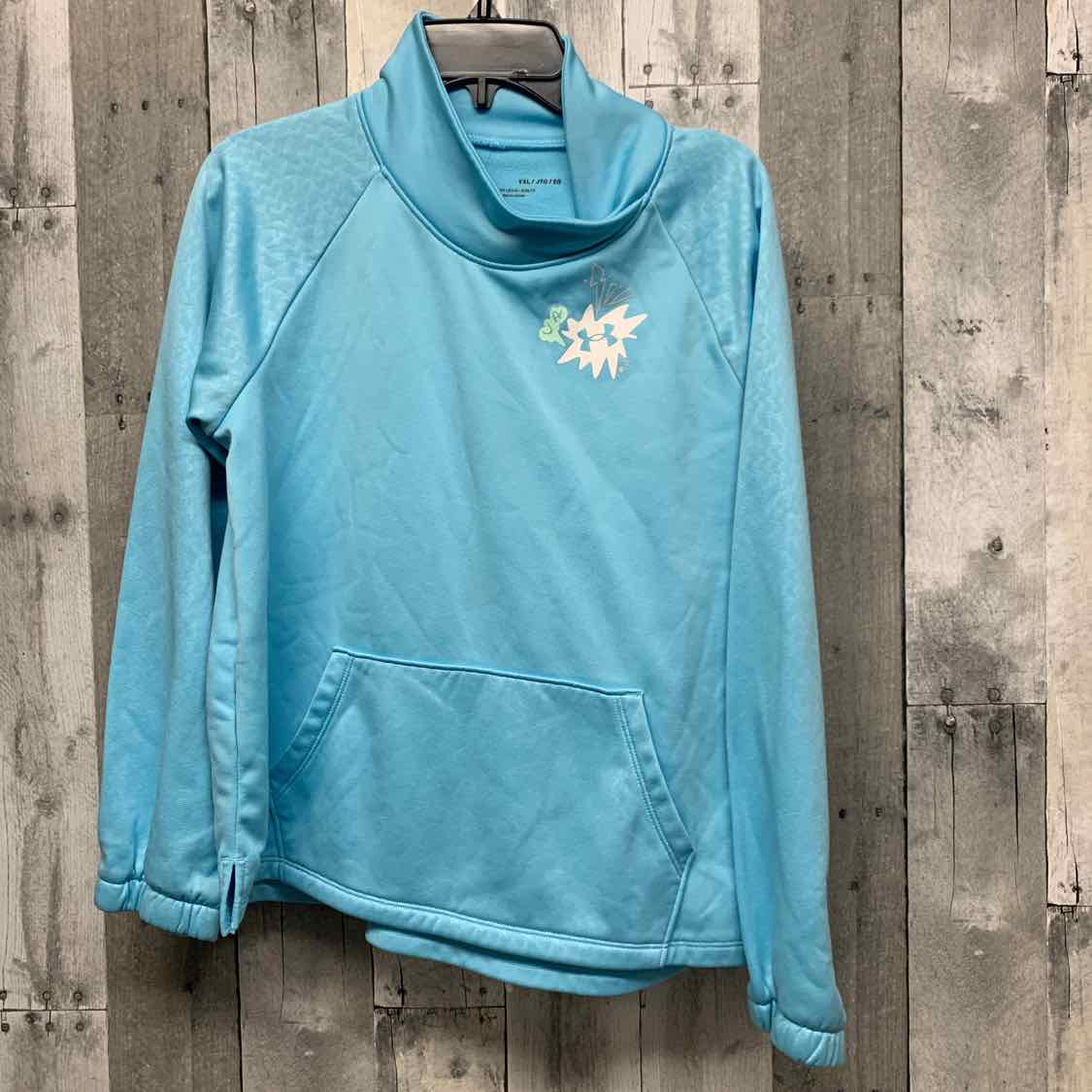 Size XLarge Blue/White Sport Brand Pull Over