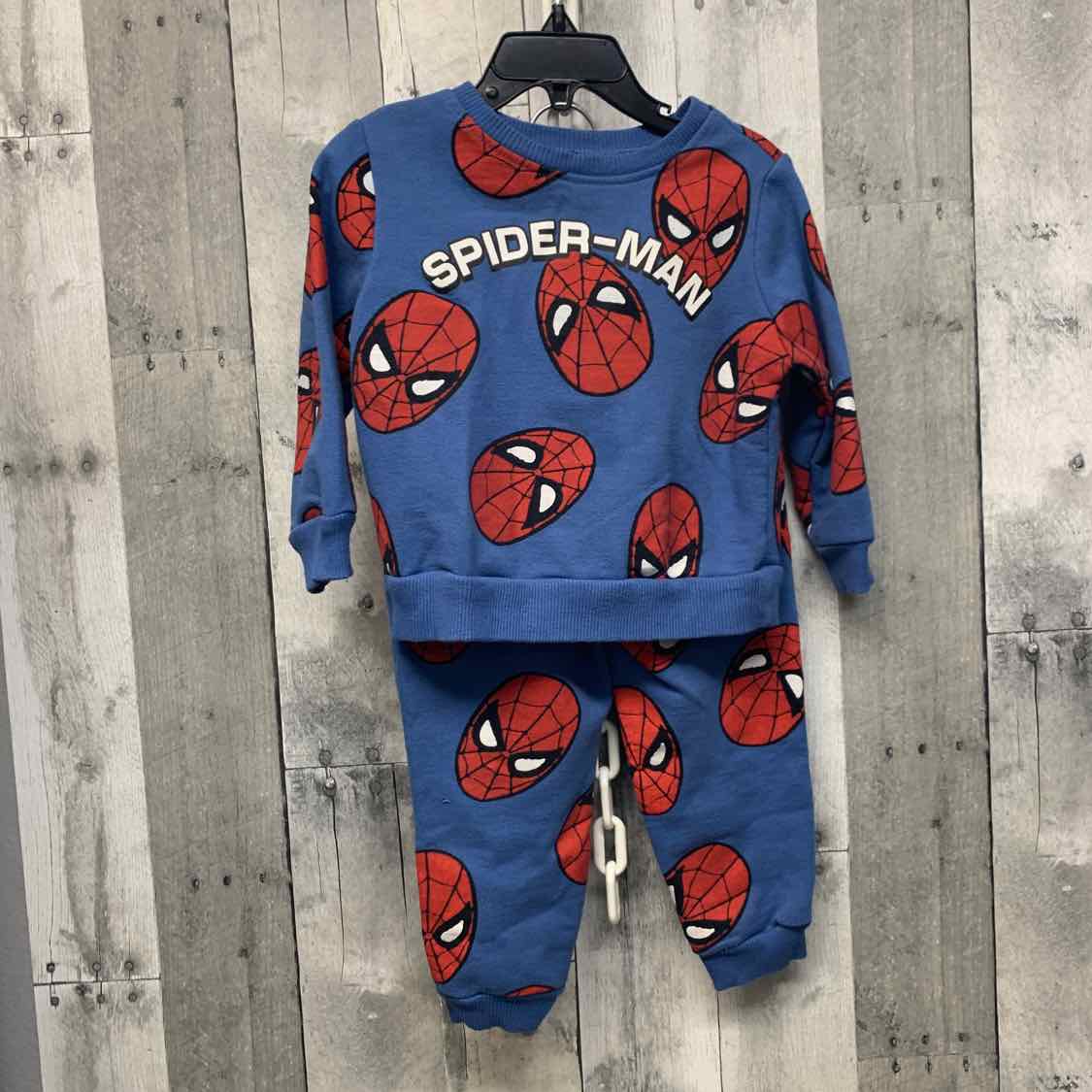 Size 24 Months Blue/Red Marvel Shirt/Pants