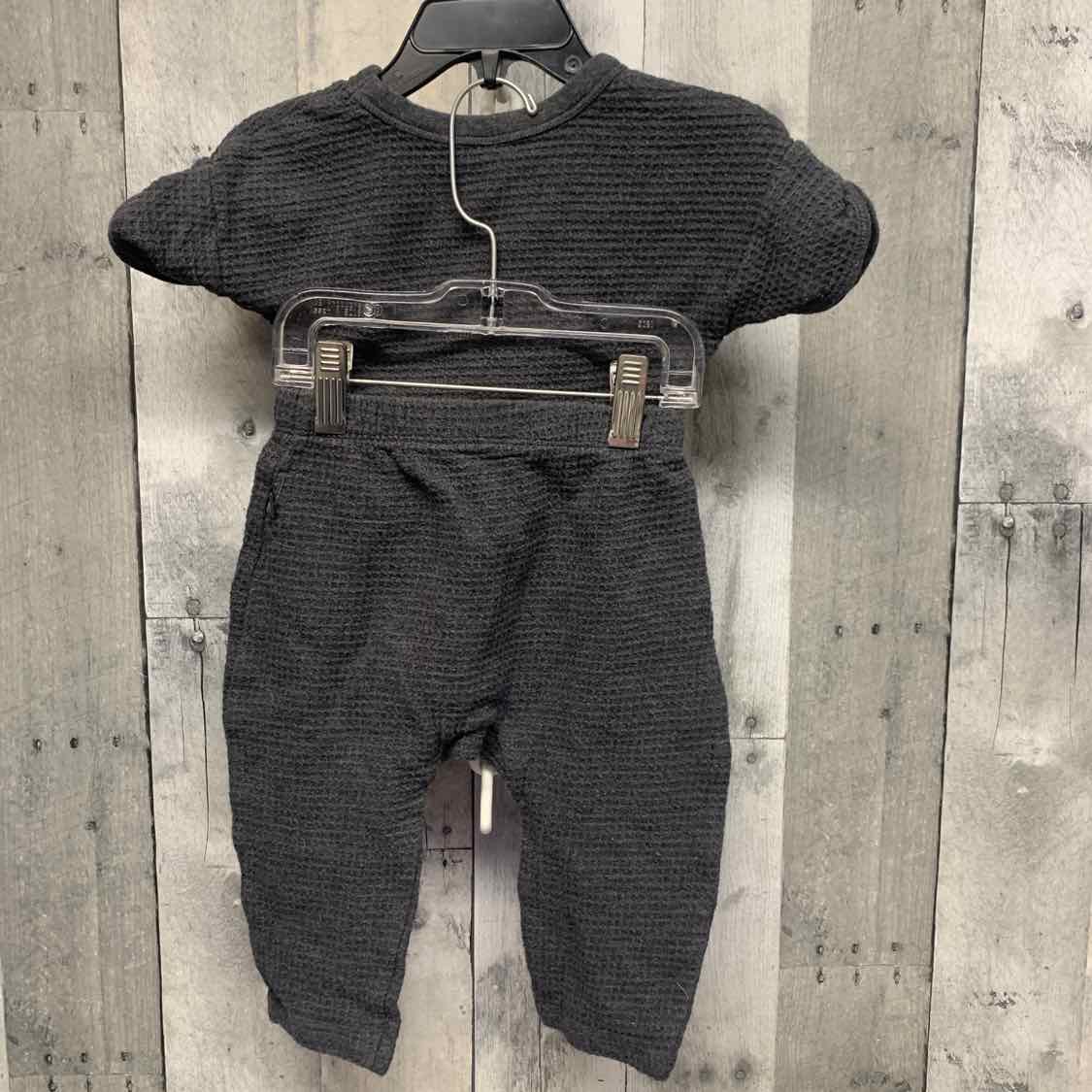 Size 12 Months Gray Modern Moments by Gerber Shirt/Pants