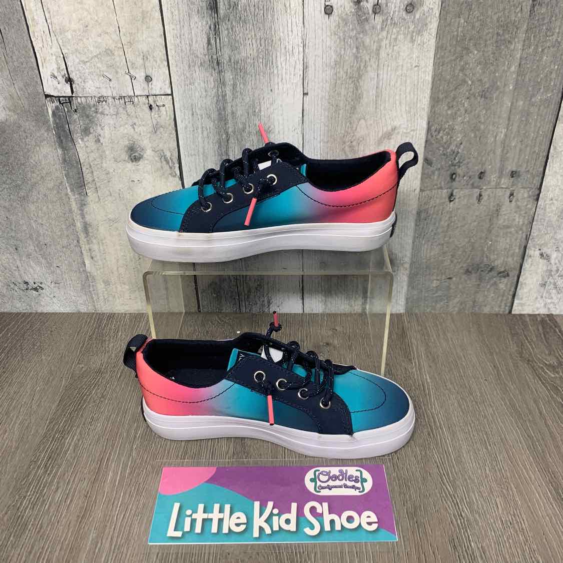 Size 12.5 Navy/Pink Sperry Sneakers