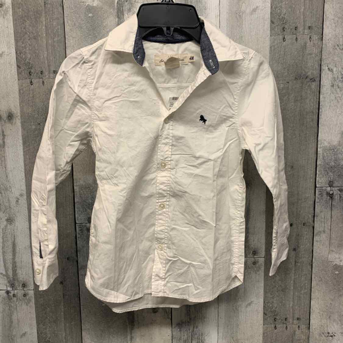Size 6X White LOGG LS Button Up