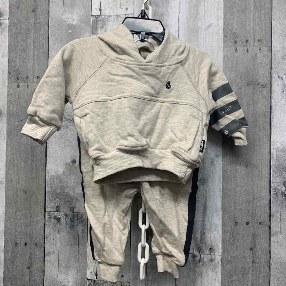 Size 12 Months Gray Volcom Jacket/Pants