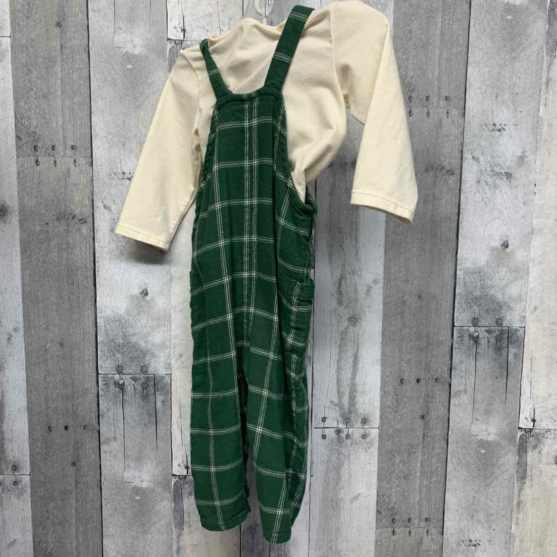 Size 12 Months Ivory/Green Cloud Island Shirt/Pants