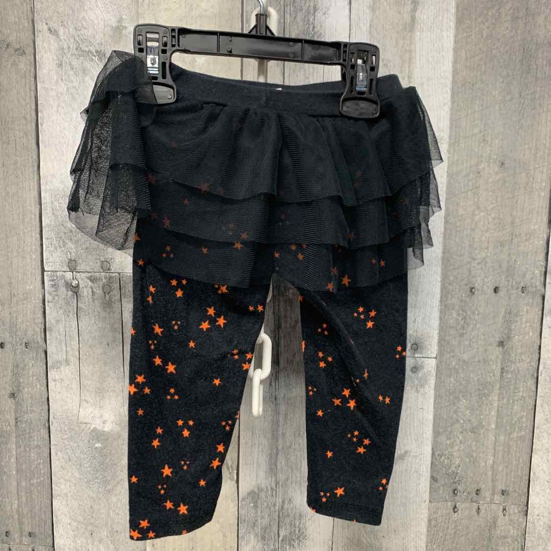 Size 12 Months Orange/Black Carter's Leggings