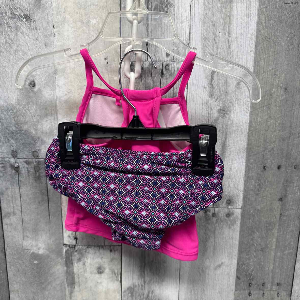 Size 12 Months Pink/Navy Carter's Swim Suit - 2pc+ - OodlesCB