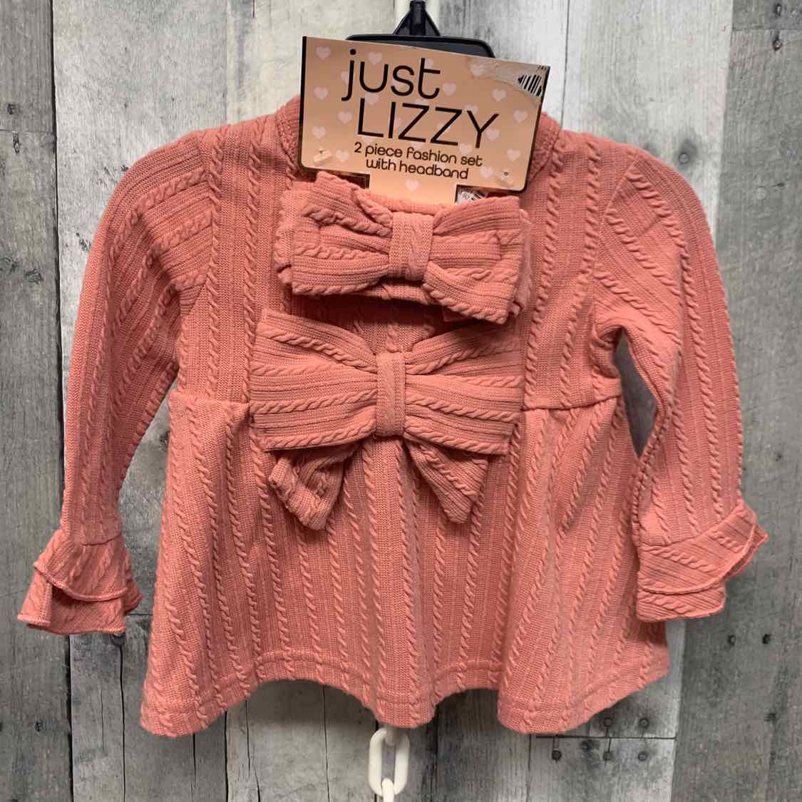 Size 12 Months Pink B Brand 2pc Dress