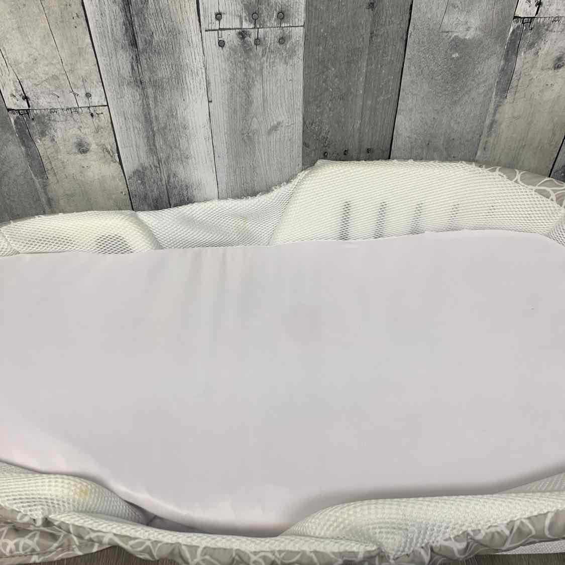 Baby Delight Tan Print Travel Bed