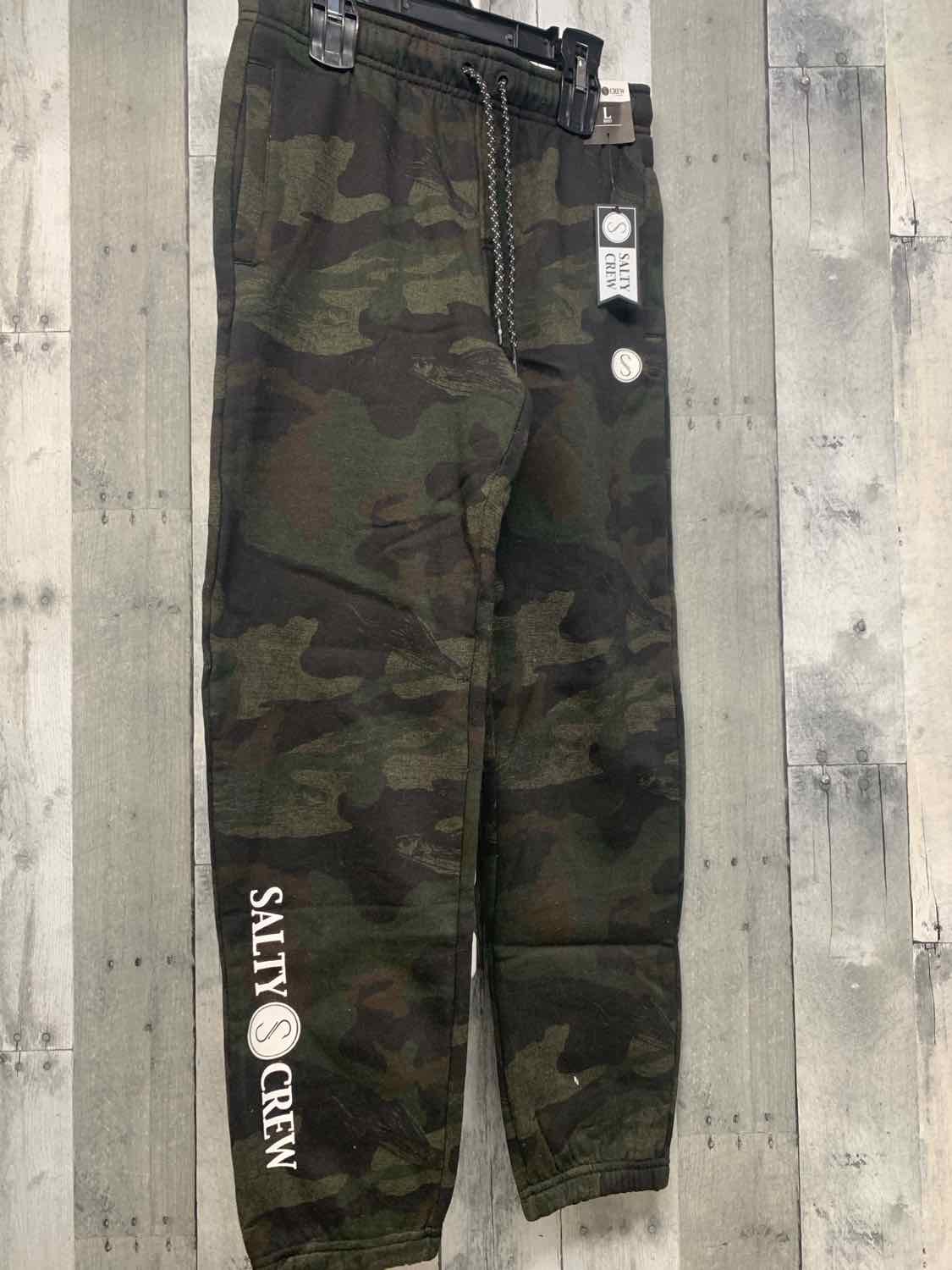 Size Large Green Camo B Brand Athletic Pants