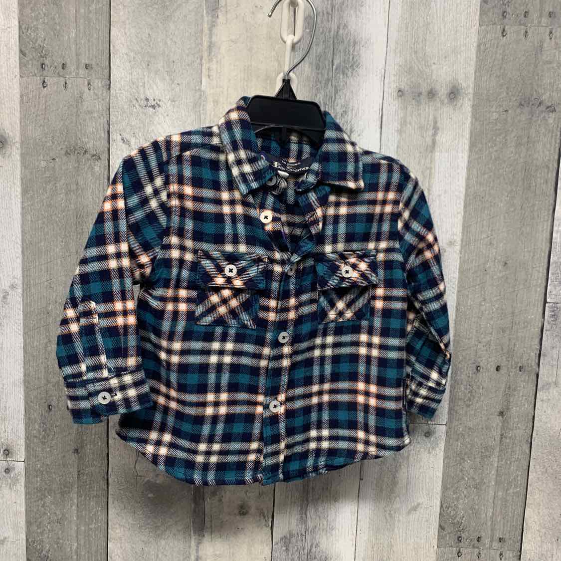 Size 6-9 Months Gray Graphic Simple Joys Shirt/Pants