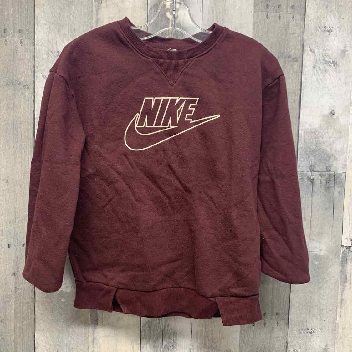 Size 6 Burgundy Sport Brand Long Sleeve Shirt