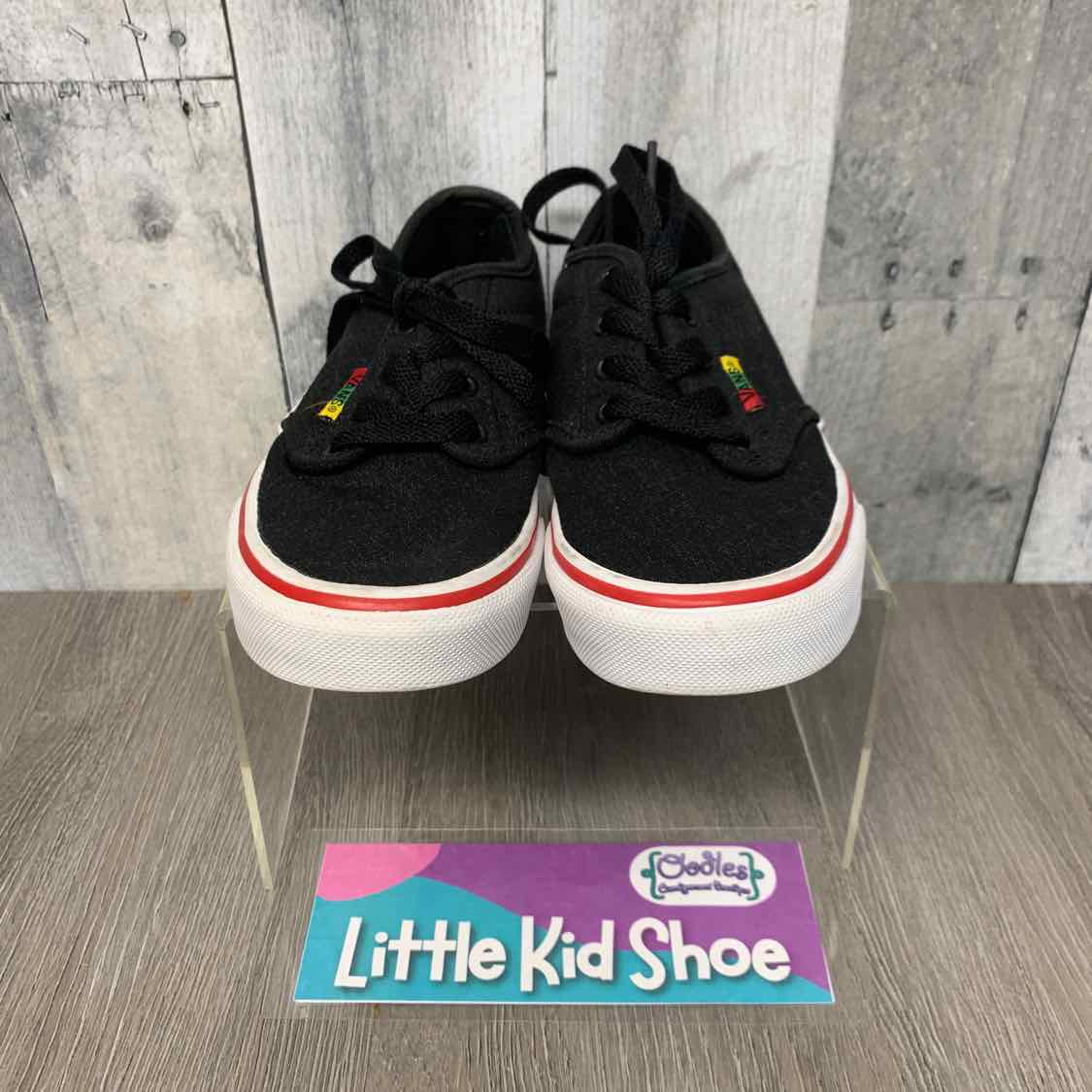 Size 13 Black/Red Vans Sneakers