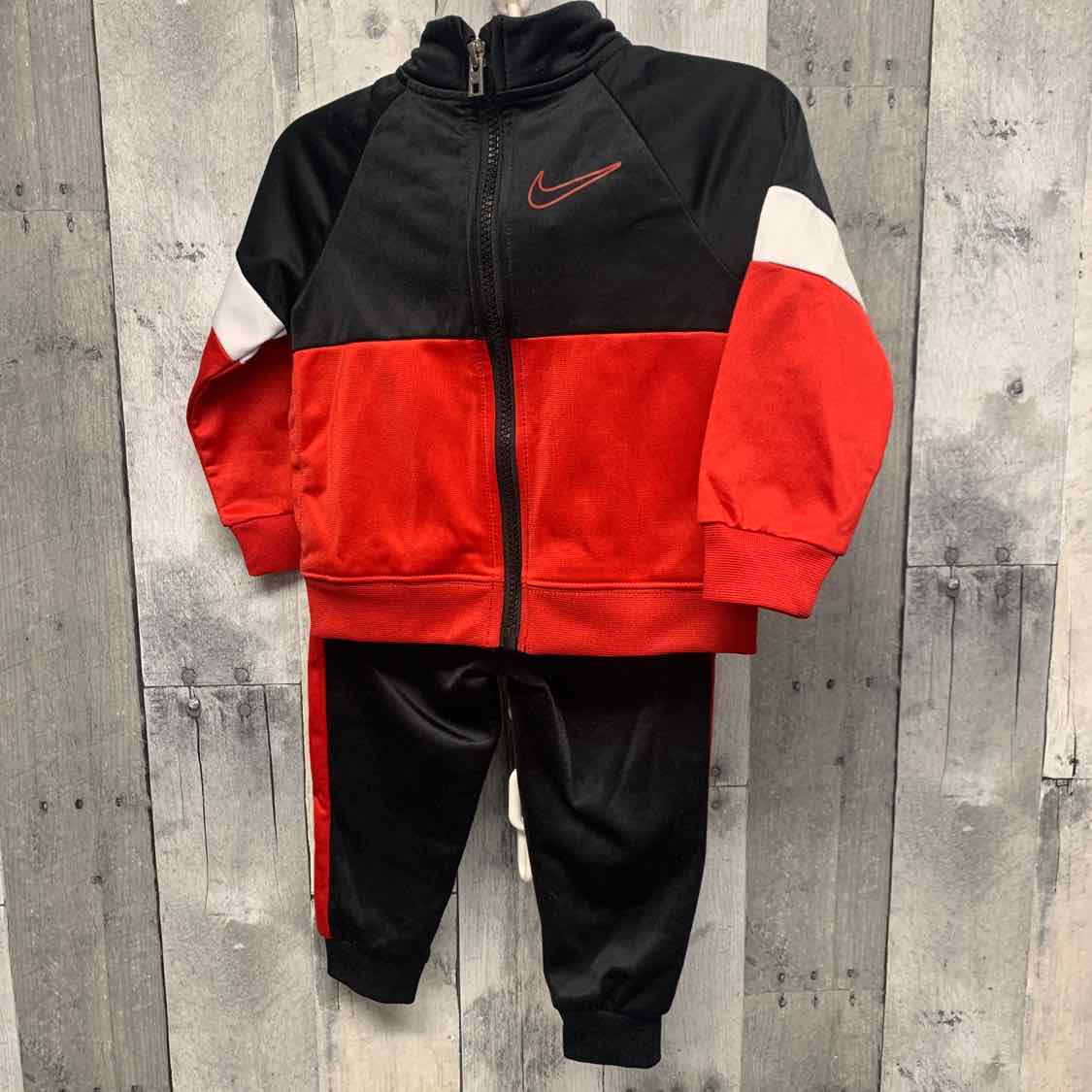 Size 18 Months Black/Red Sport Brand Jacket/Pants
