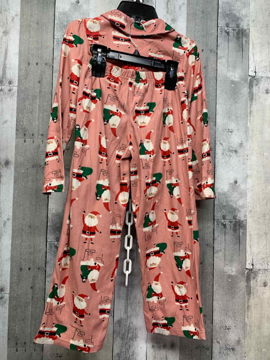 Size 8 Pink Print Just One You 2pc PJs