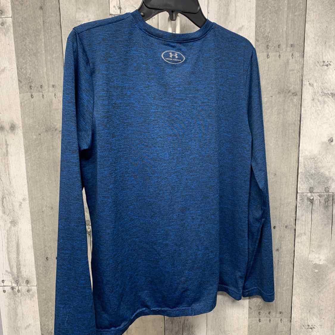 Size Large Blue/Gray Sport Brand Long Sleeve Shirt