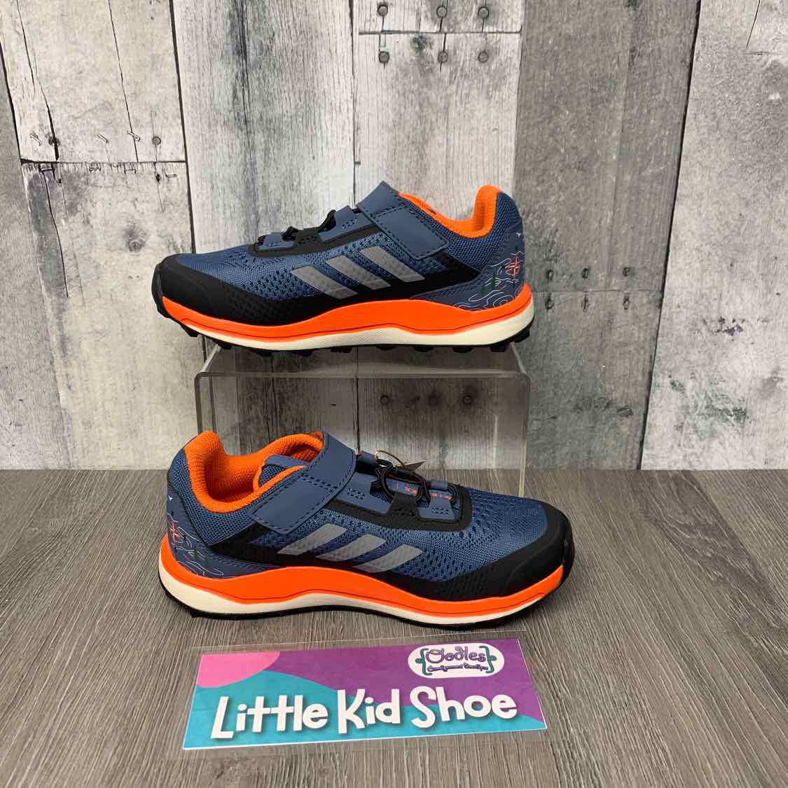 Size 13.5 Blue/Orange Sport Brand Sneakers