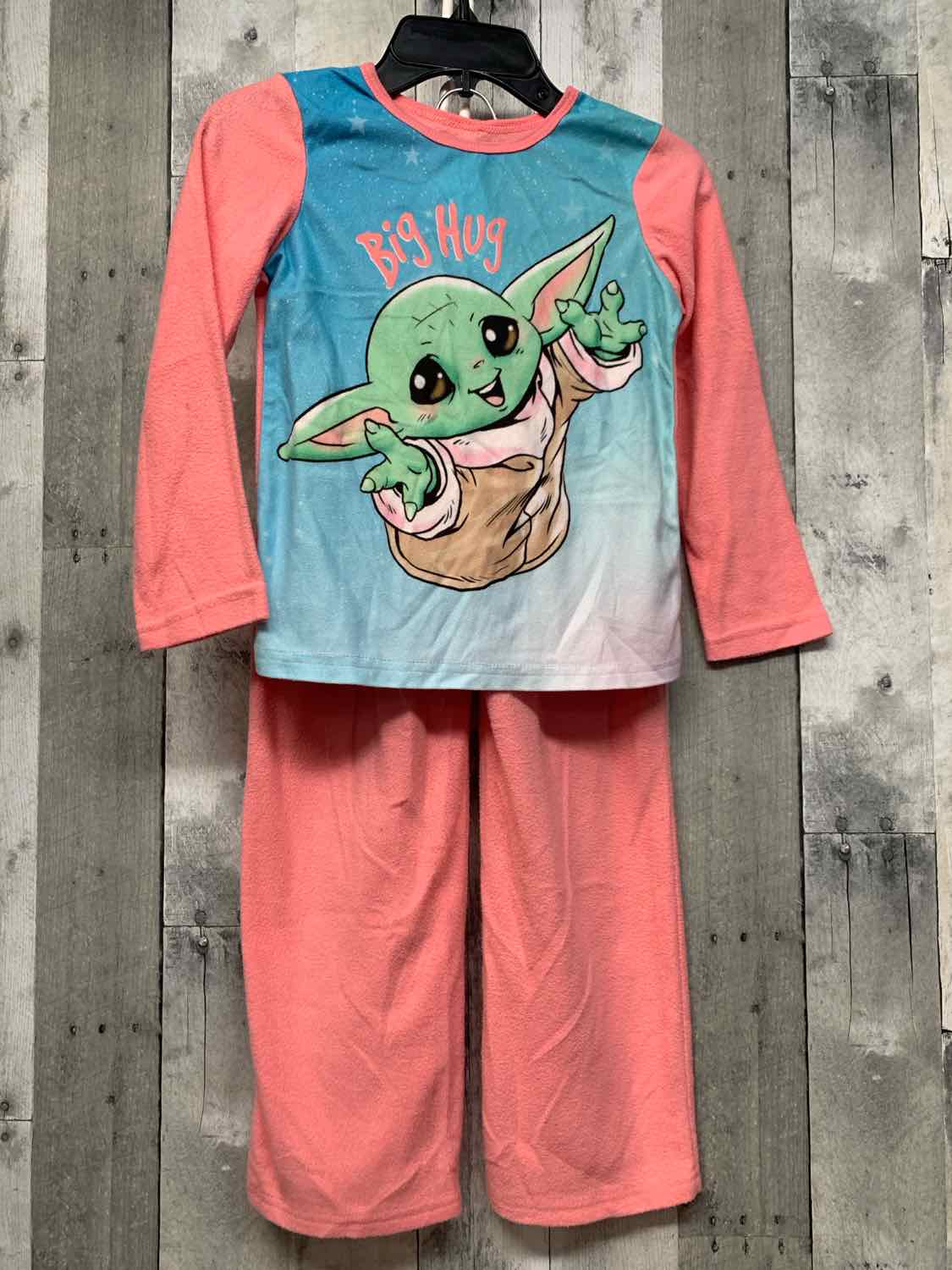 Size 6/6X Coral/Blue Star Wars 2pc PJs