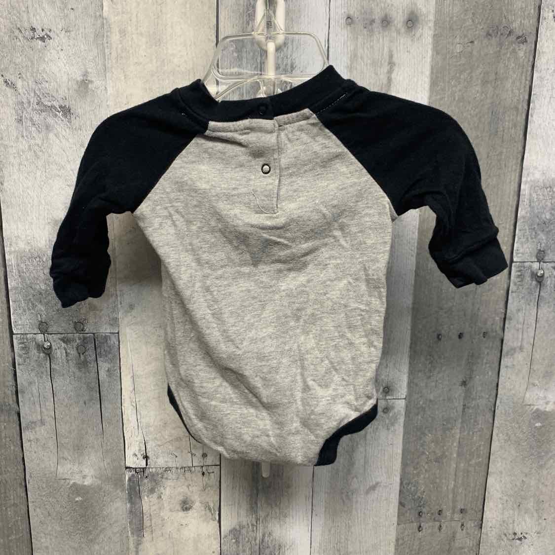 Size 3 Months Red/Black Sport Brand Bodysuit