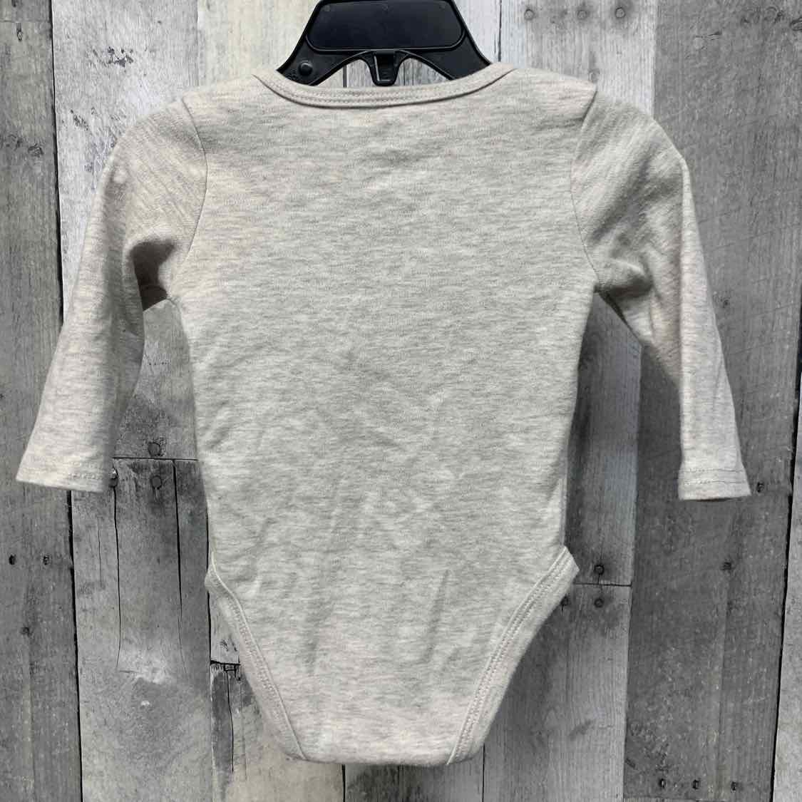 Size 9 Months Gray Graphic Disney Bodysuit