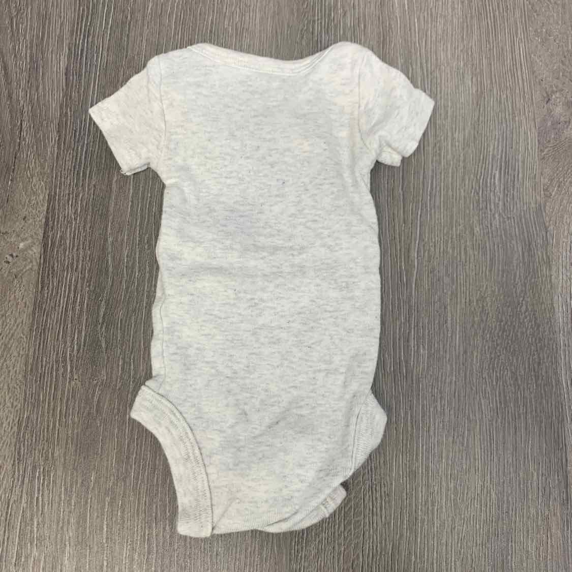 Size Preemie Gray Simple Joys Bodysuit