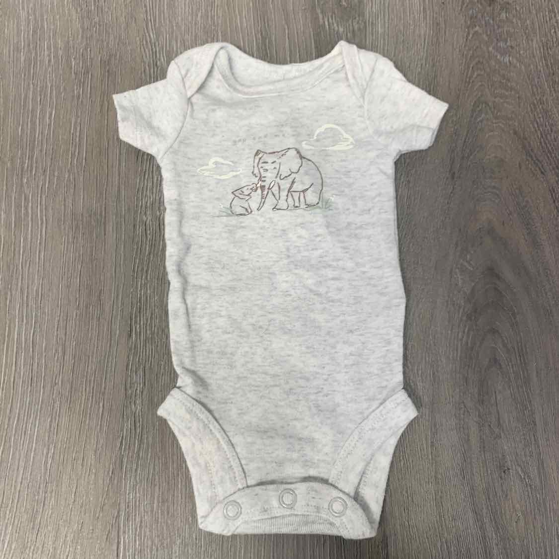 Size Preemie Gray/Tan Carter's Bodysuit - OodlesCB