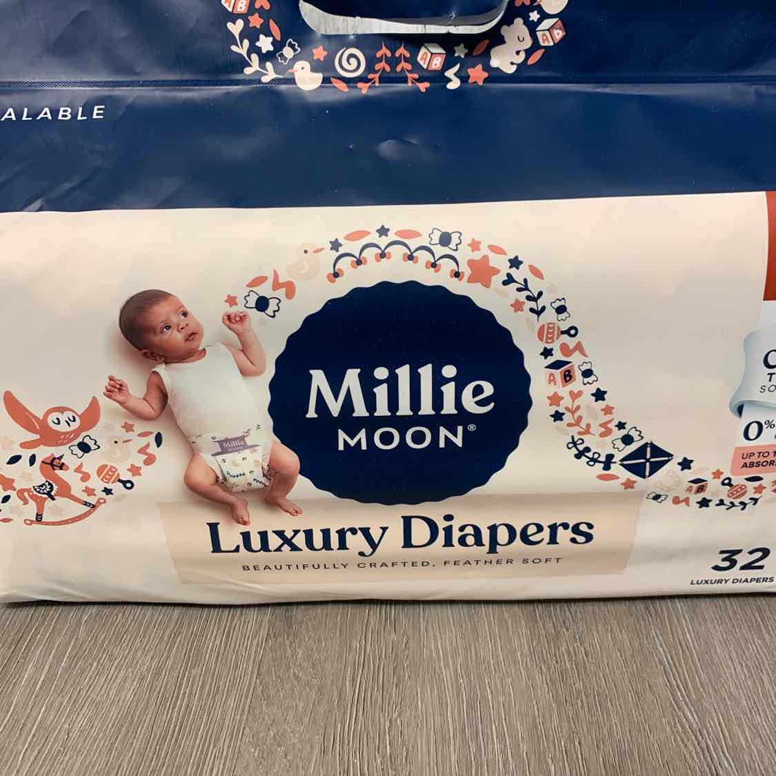 Diaper Size 1 Millie Moon Disposable Diapers