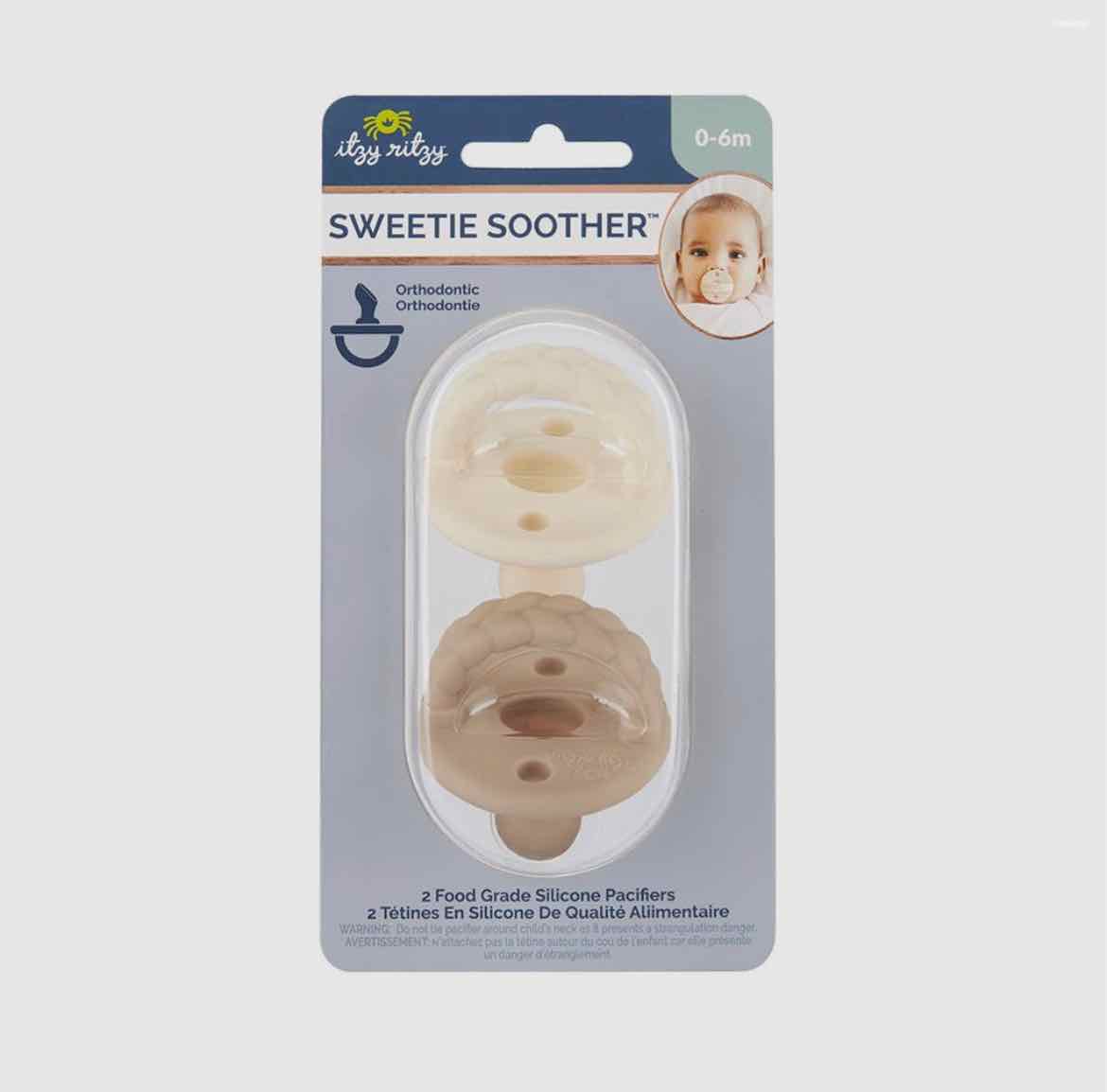 Itzy Ritzy Orthodontic Pacifier 0-6m - More Options - OodlesCB