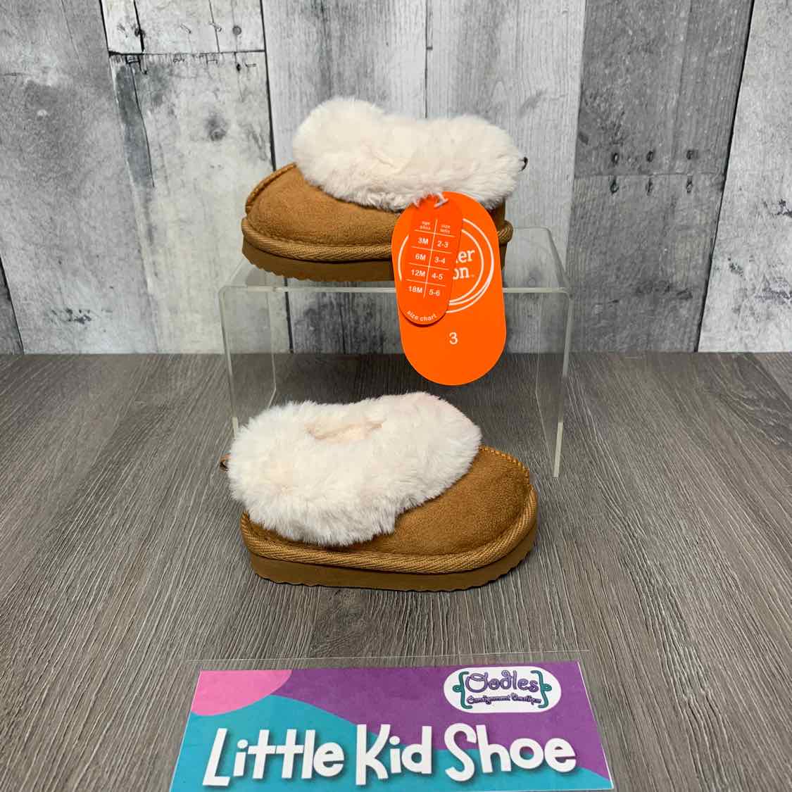 Size 3 Brown Wonder Nation Boots