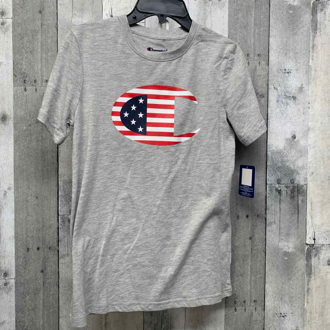 Size Large Gray Graphic Champion T Shirt