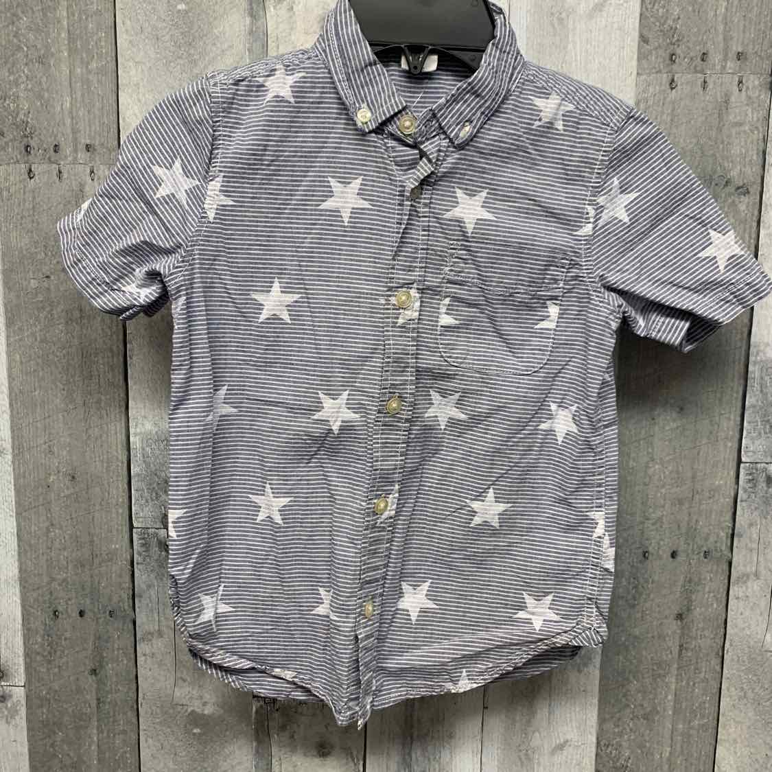 Size 5 Navy Gap Button Up
