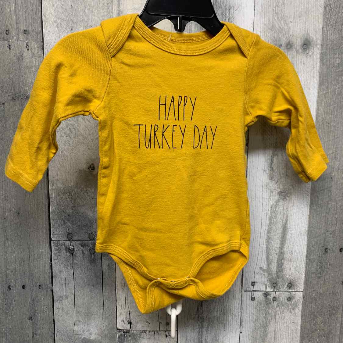 Size 6-9 Months Yellow B Brand Bodysuit