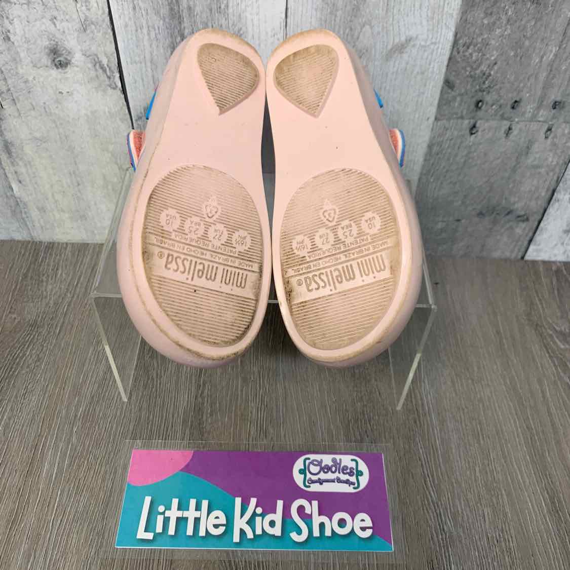 Size 10 Pink Mini Melissa Dress Shoes