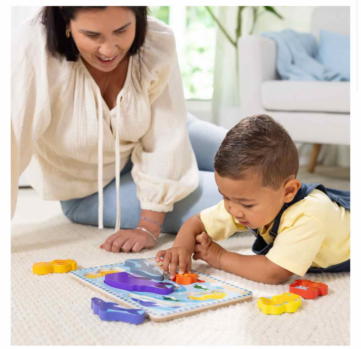 Melissa & Doug Sea Creatures Chunky Puzzle