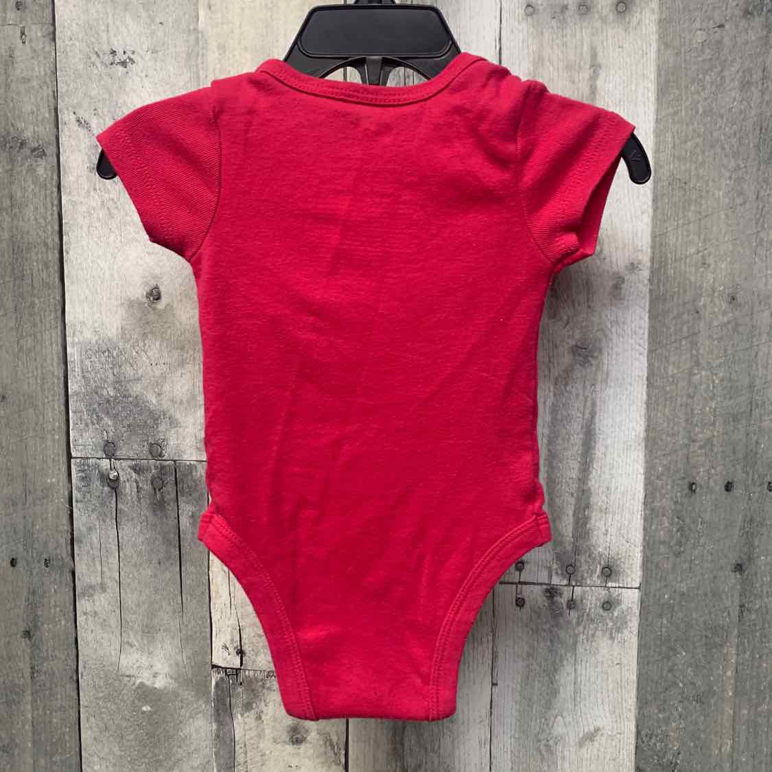 Size 6 Months Pink Sport Brand Bodysuit