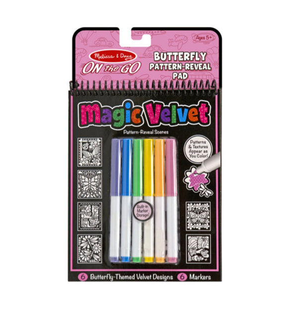Melissa & Doug Magic Velvet - Butterfly