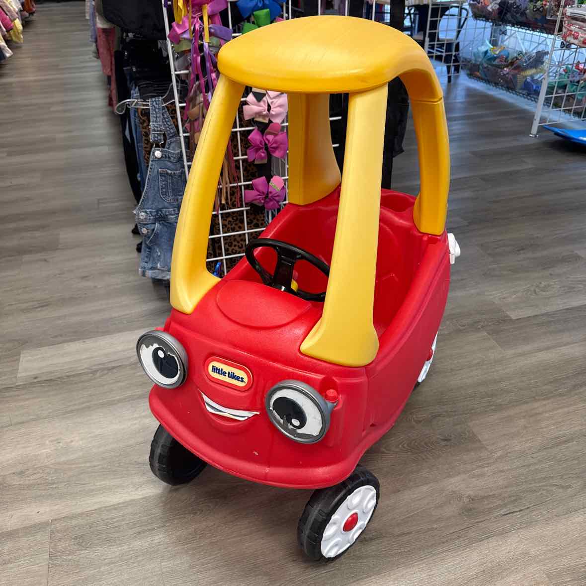 Little Tikes Red/Yellow Pedal Car/Ride On