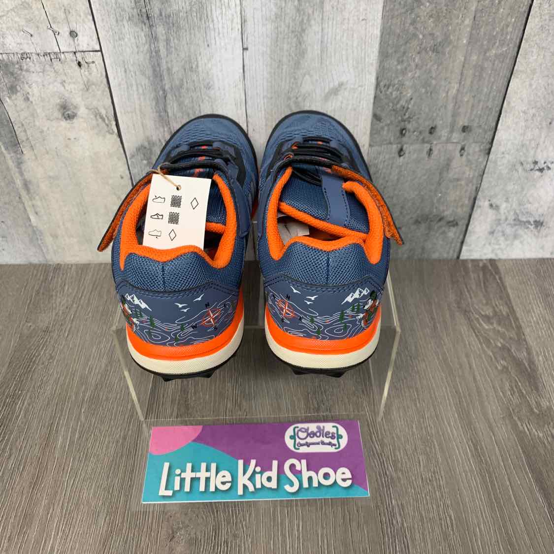 Size 13.5 Blue/Orange Sport Brand Sneakers