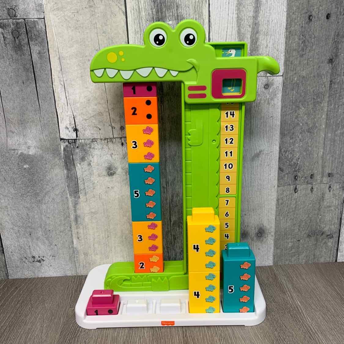 Fisher Price Green Number Toy
