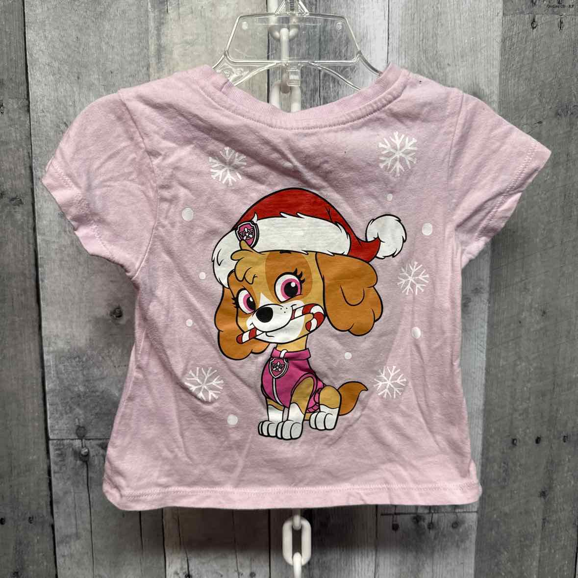 Size 2T Pink Graphic Paw Patrol T Shirt
