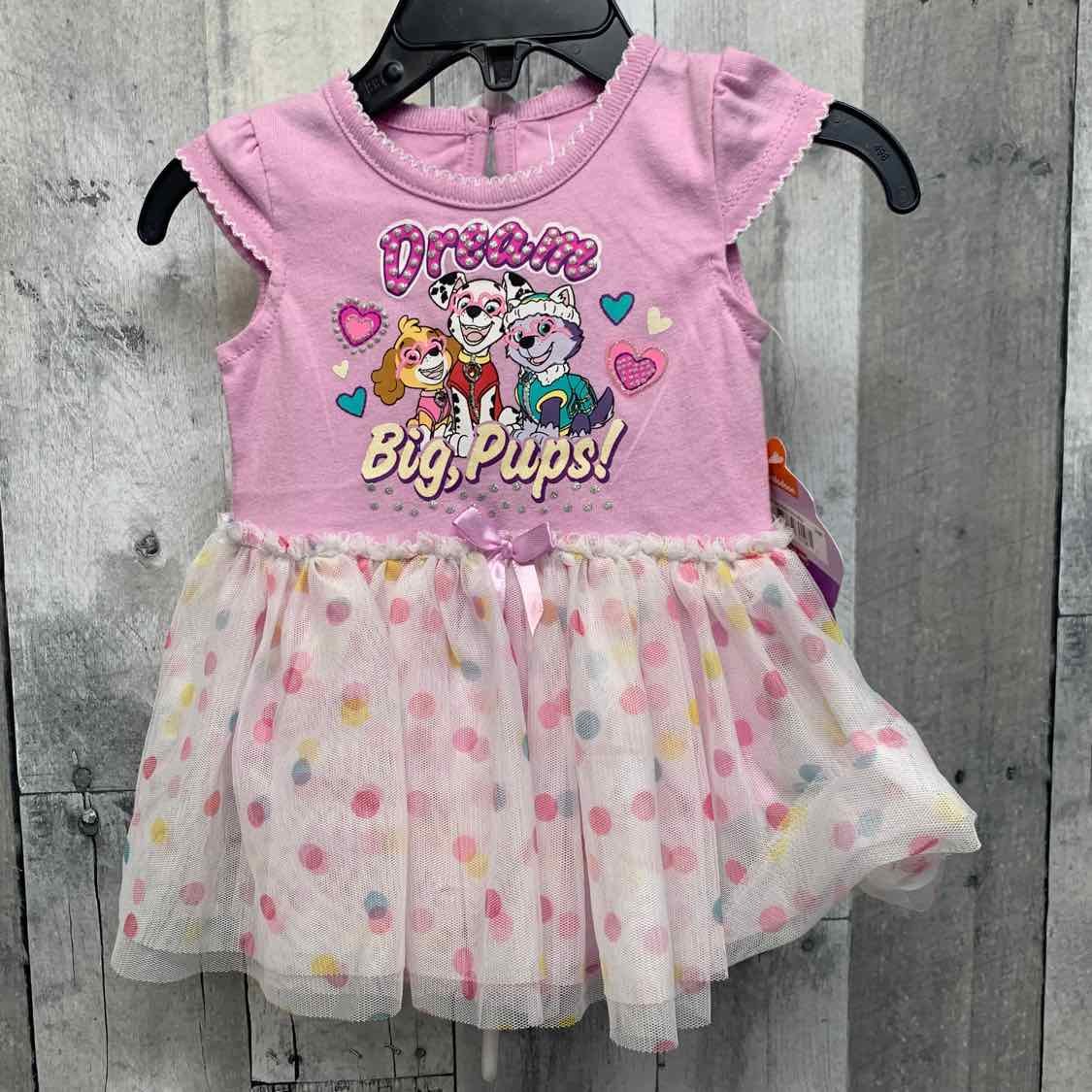 Size 3-6 Months Pink Graphic Nickelodeon Romper