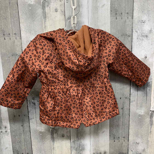 Size 24 Months Brown Animal Print Osh Kosh Heavy Jacket