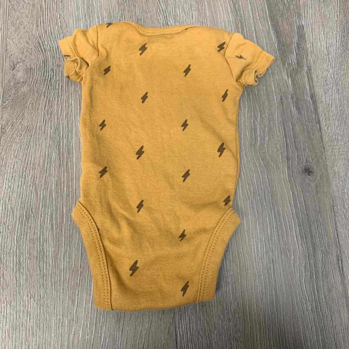 Size Preemie Orange/Brown Gerber Bodysuit - OodlesCB