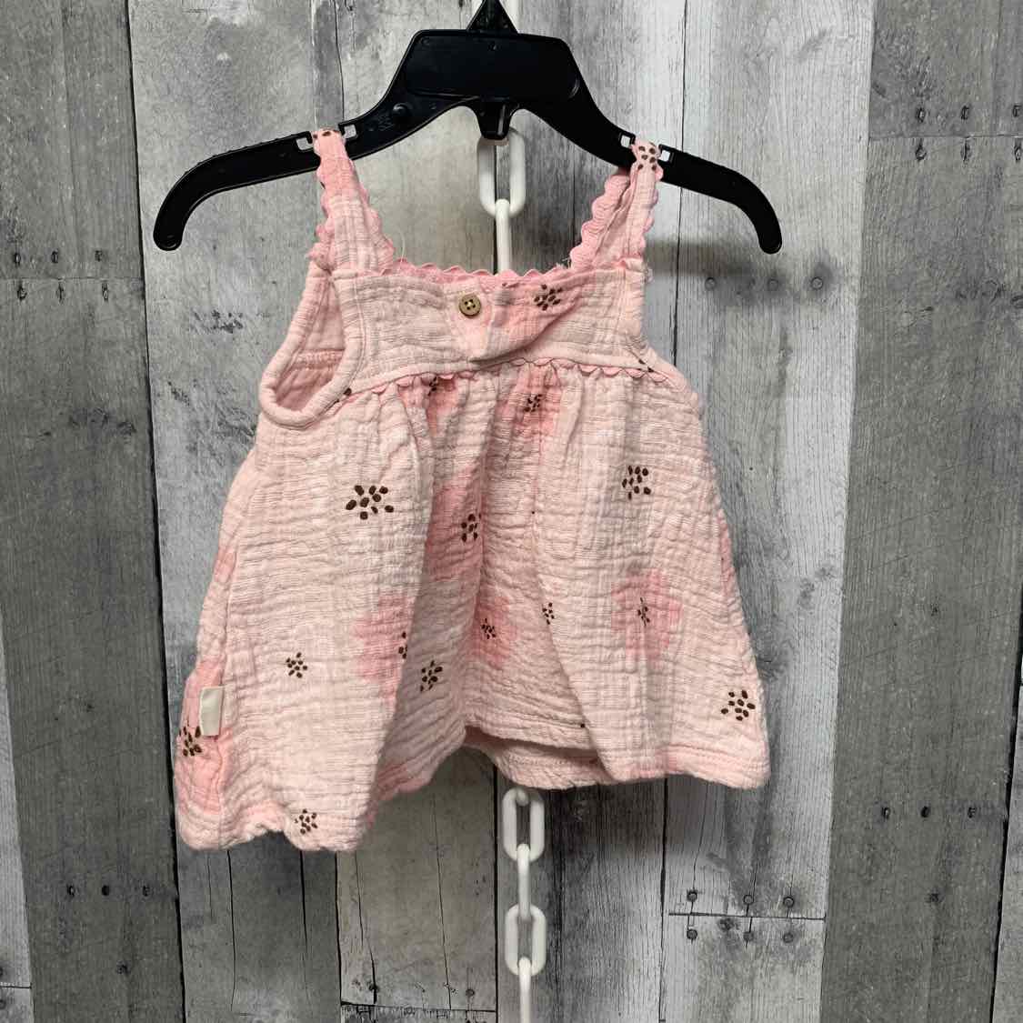 Size 24 Months Pink Floral Print B Brand Tank Top