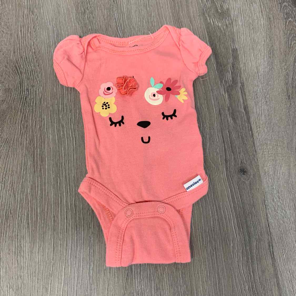 Size Preemie Pink Gerber Bodysuit