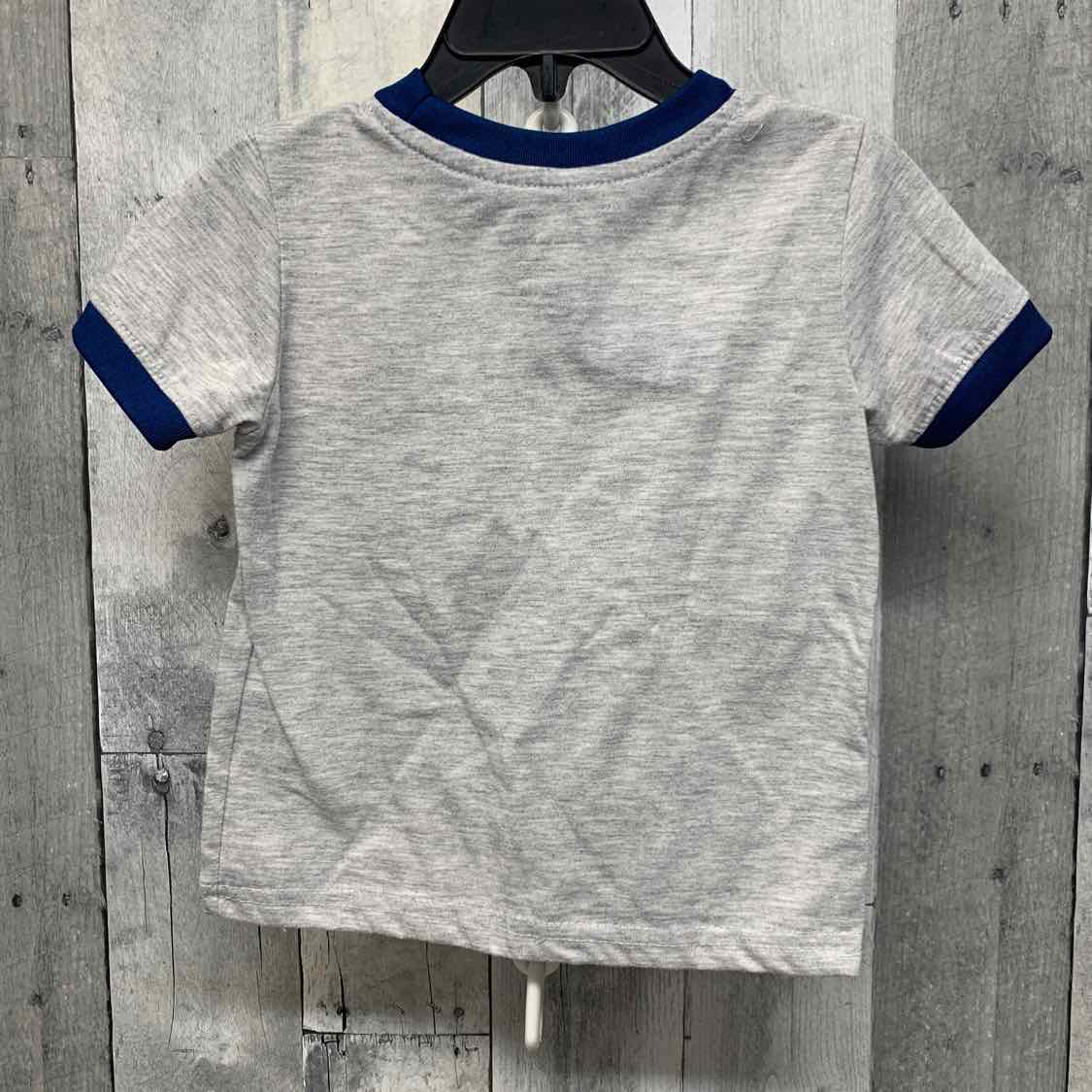 Size 24 Months Gray/Navy Disney T Shirt