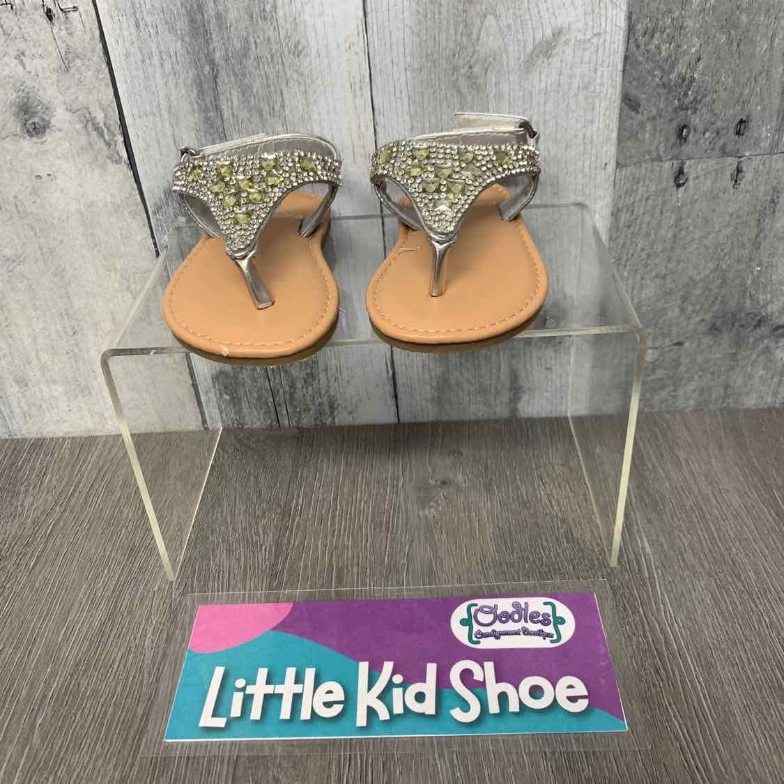 Size 3 Silver Rugged Bear Sandals