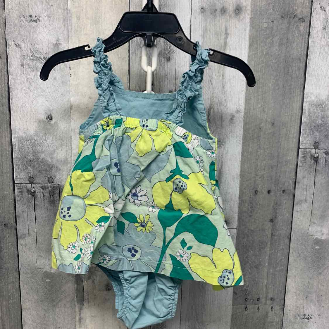 Size 12 Months Blue/Green Just One You Romper