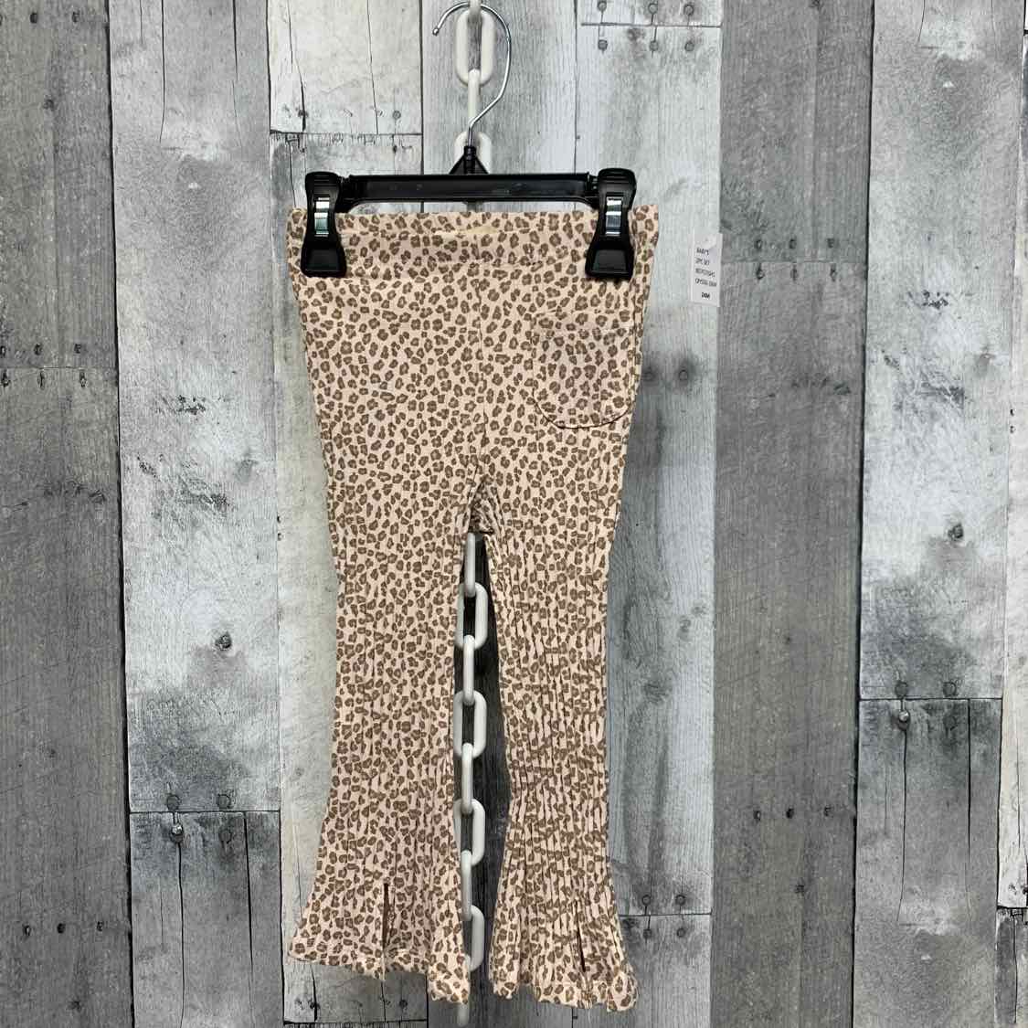 Size 24 Months Tan Animal Print Jessica Simpson Leggings